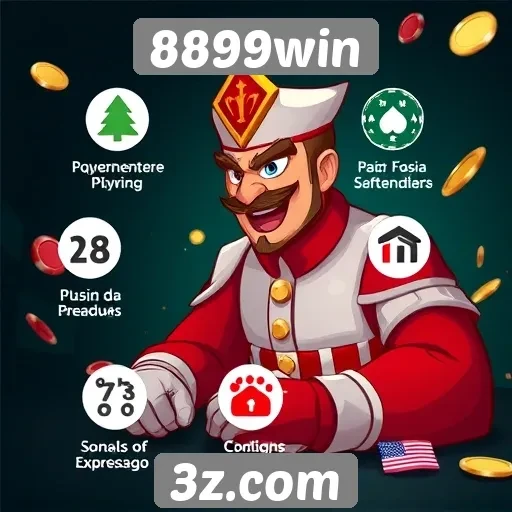 Revisão das funcionalidades do site 8899win